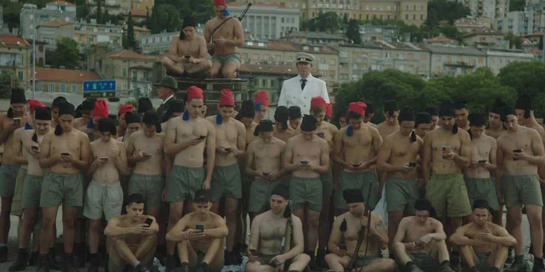 Zajem zaslona iz filma Fiume o morte.