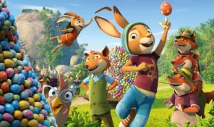 Kino Bled: Zajčja šola: velika kraja jajc